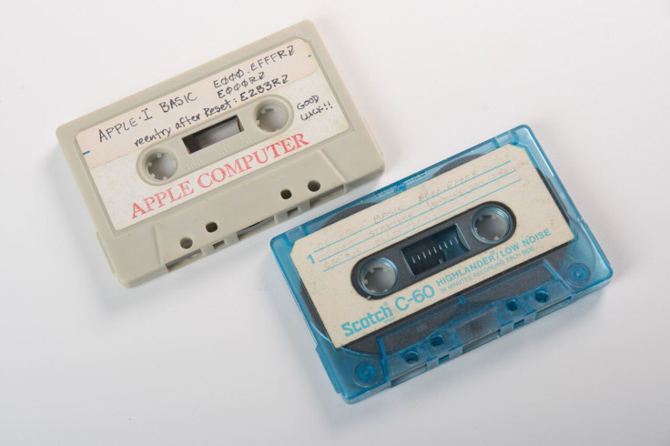 Apple 1 auction cassette tapes