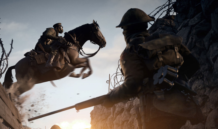 Battlefield 1 horse trench