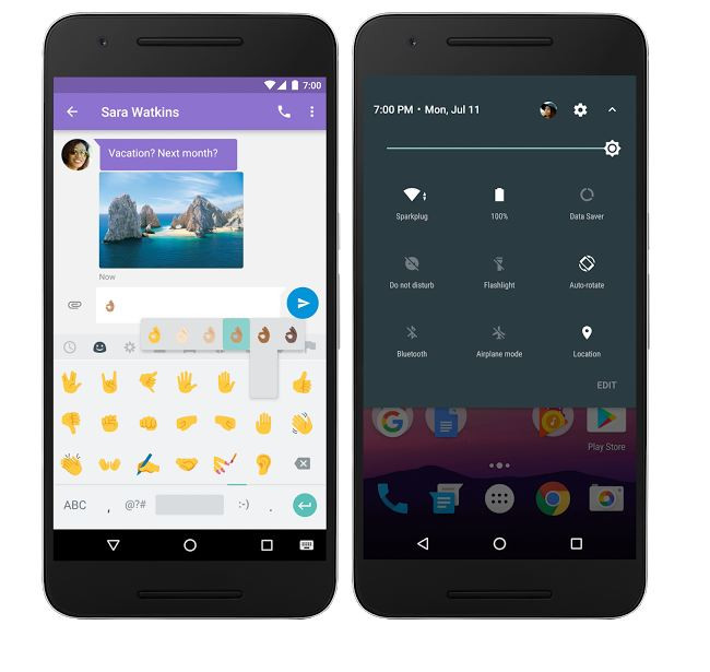 Quick Settings in Android 7.0 Nougat Quick Settings in Android 7.0 Nougat