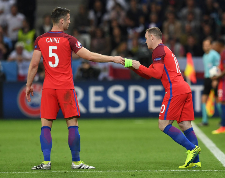 Gary Cahill and Wayne Rooney