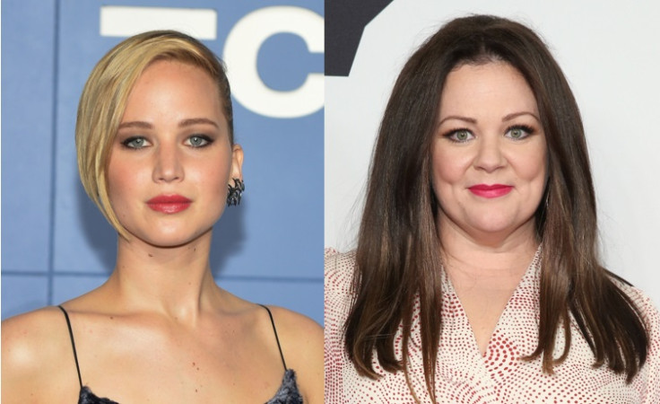 Jennifer Lawrence and Melissa McCarthy