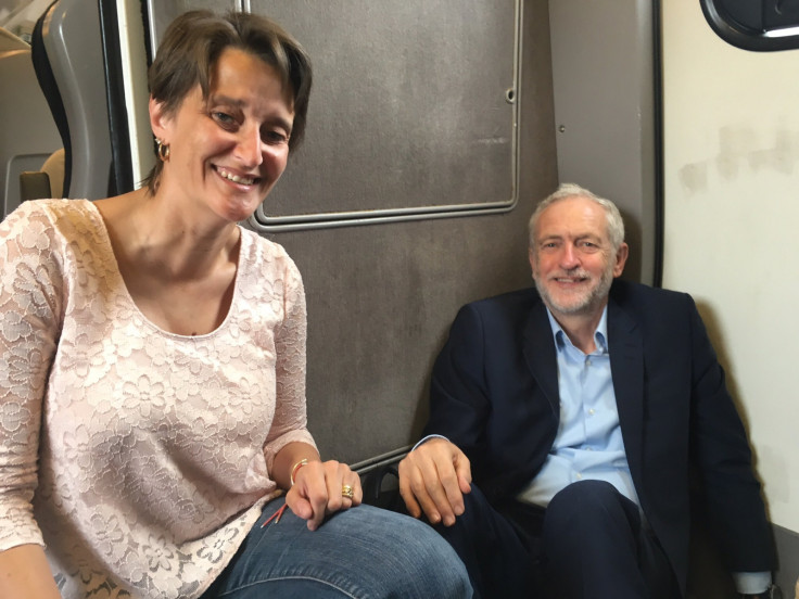 Jeremy Corbyn Virgin Trains