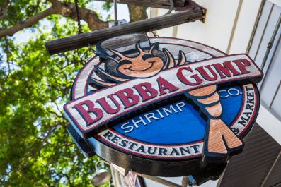 Bubba Gump Shrimp Co sign