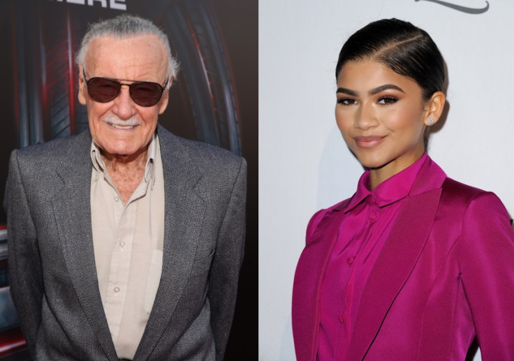 Stan Lee and Zendaya