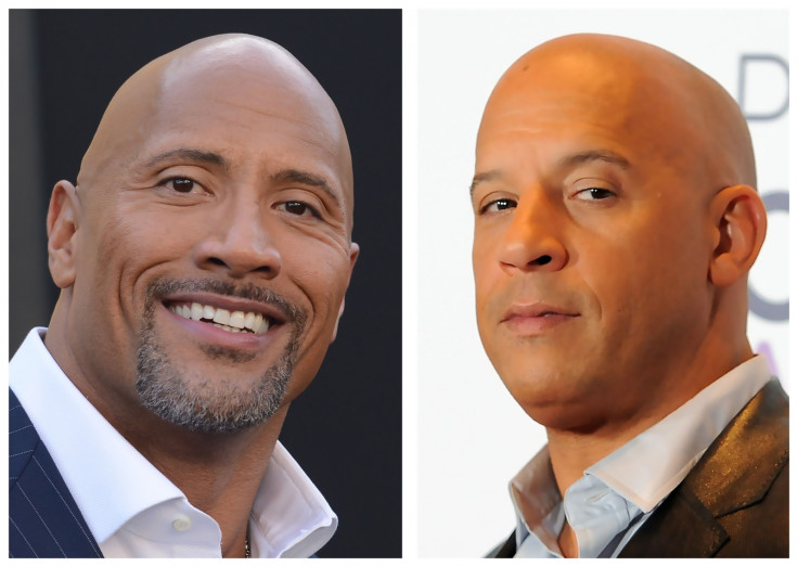 Dwayne Johnson and Vin Diesel