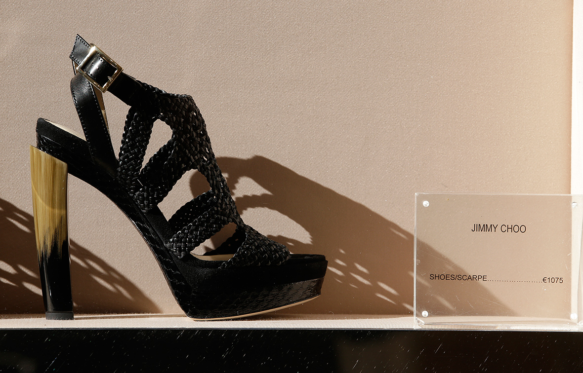 Designer shoe brand Jimmy Choo puts itself up for sale