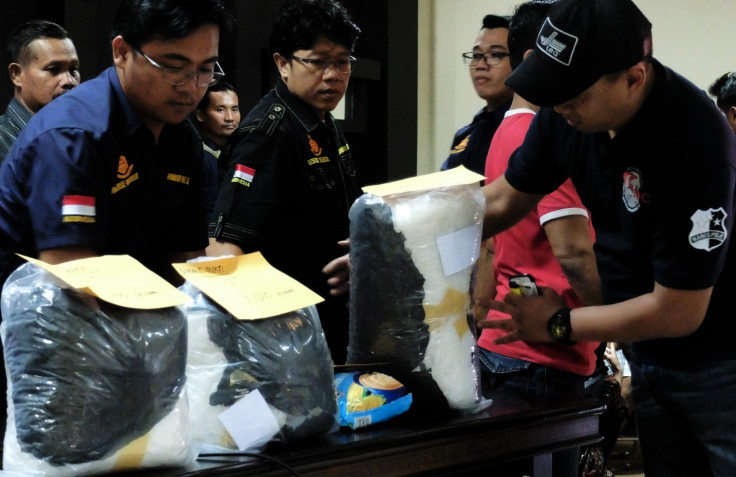 crystal meth seized in indonesia