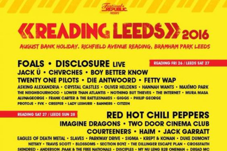 Reading & Leeds lineup
