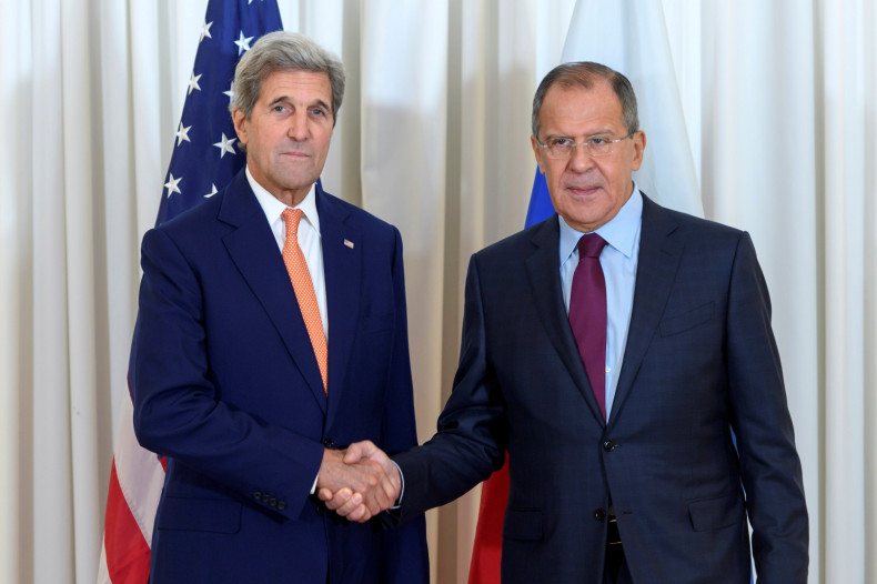 John Kerry Sergei Lavrov