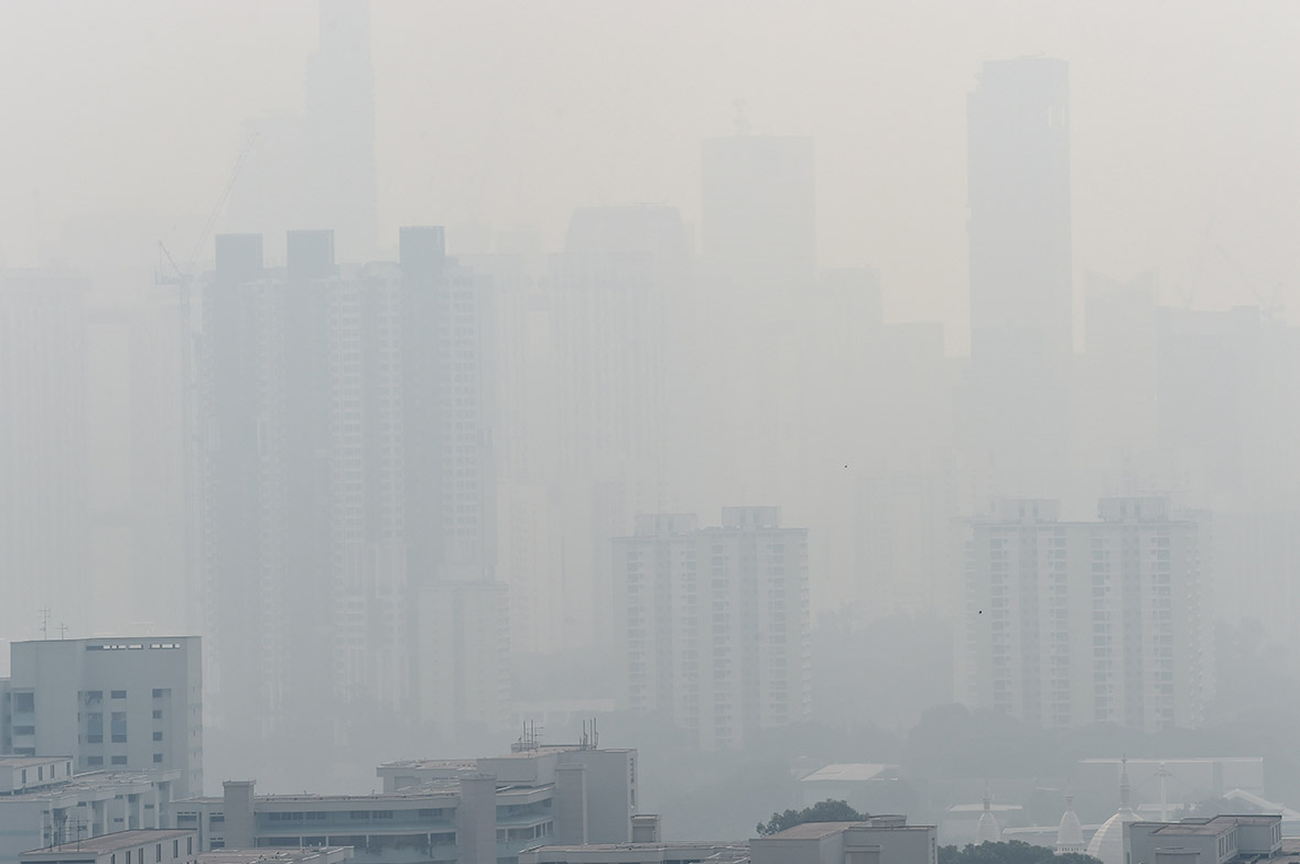 Singapore haze indonesia fires pollution