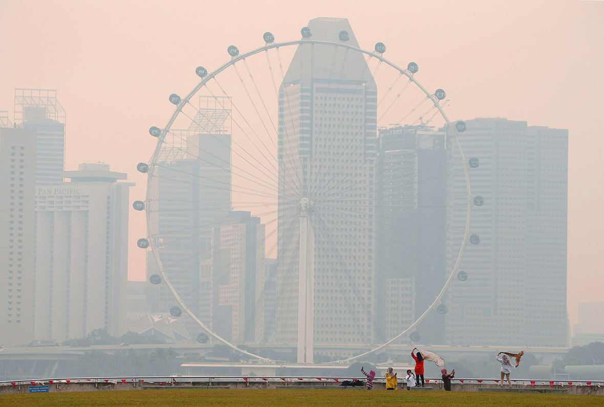 Singapore haze indonesia fires pollution