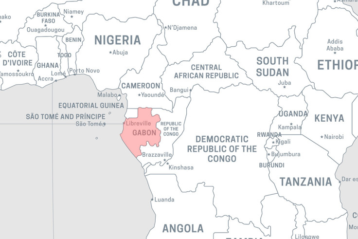 Gabon map