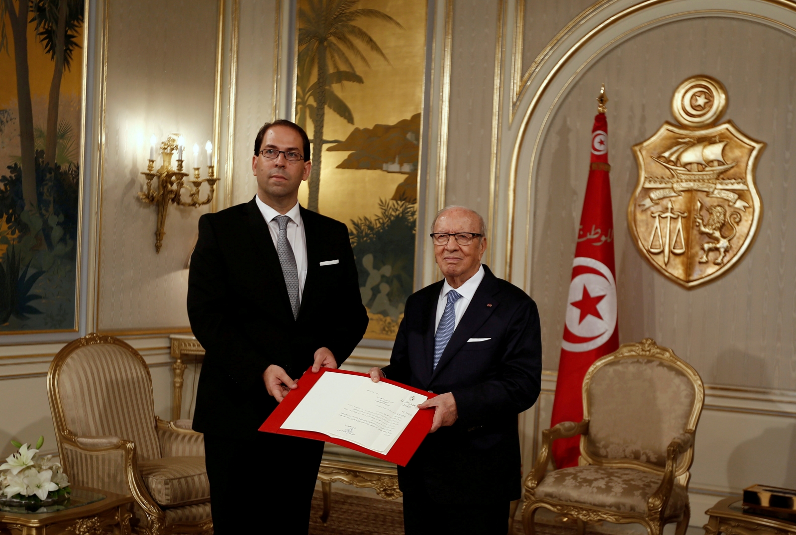 Tunisia PM Youssef Chahed Wins Confidence Vote In Parliament Vows To   Tunisias New Cabinet 