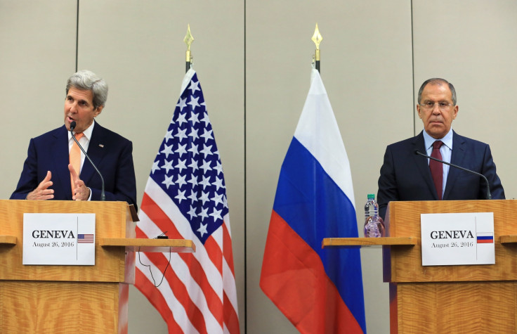 John Kerry and Sergei Lavrov