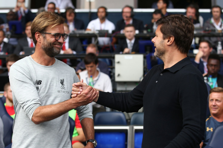 Jurgen Klopp and Mauricio Pochettino