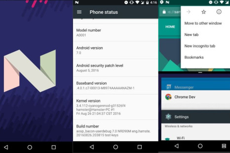 Android Nougat AOSP ROM for OnePlus One