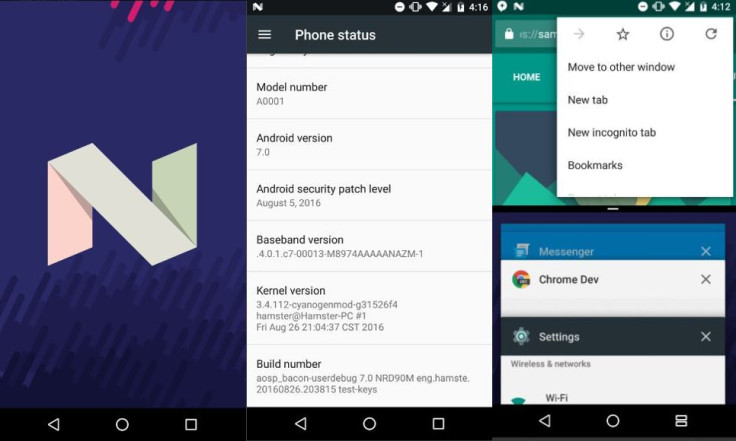 Android Nougat AOSP ROM for OnePlus One