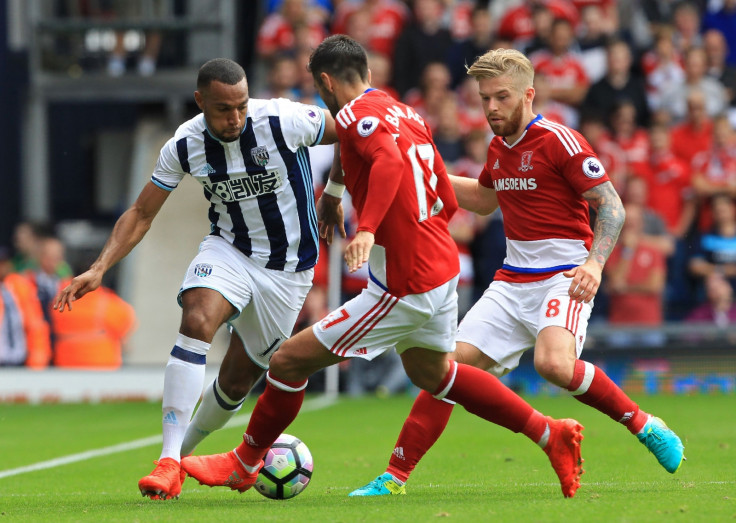 West Brom vs Middlesbrough