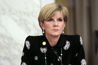 Australia Foreign Minister Julie Bishop