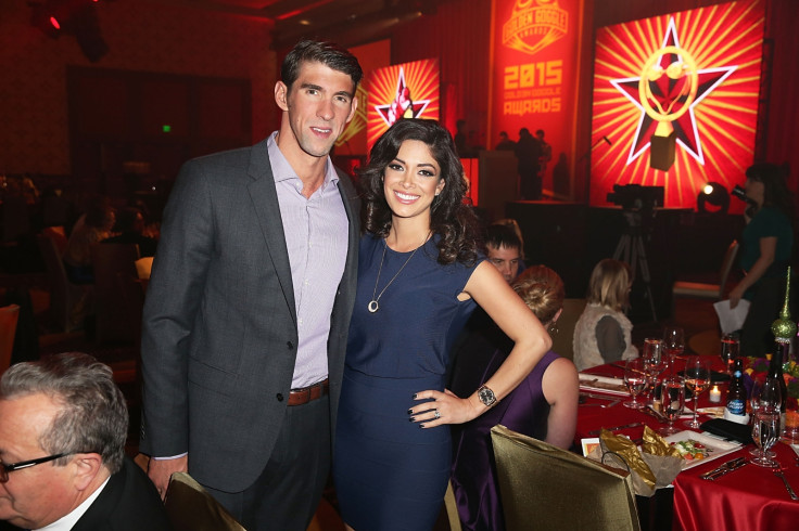 Michael Phelps and Nicole Johnson