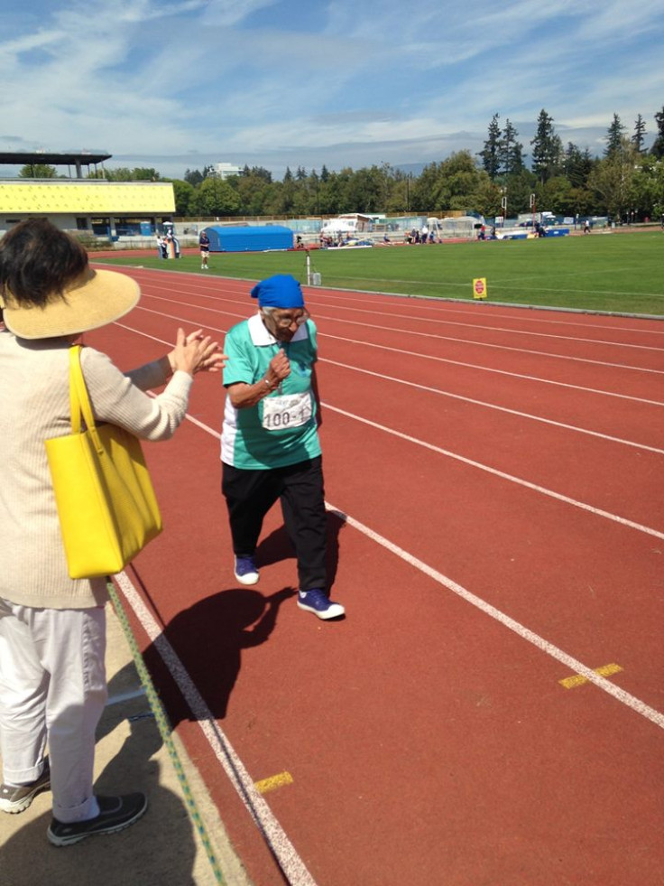 100 year old Indian runner