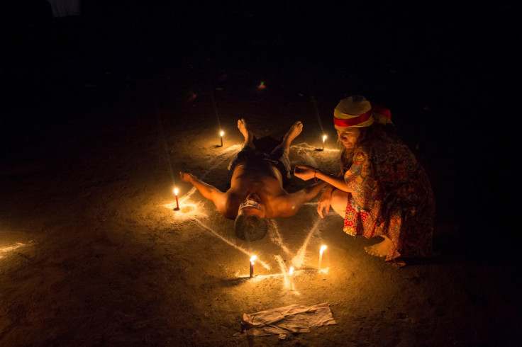 A Santeria ritual performed in Venenzuala
