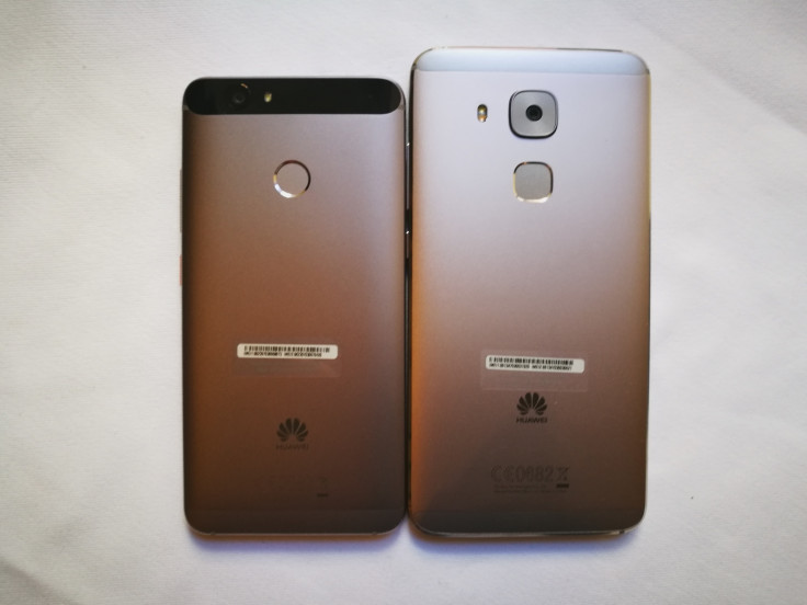 Huawei Nova side-by-side