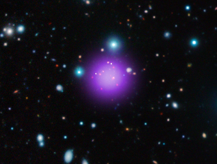 Most distant galaxy cluster