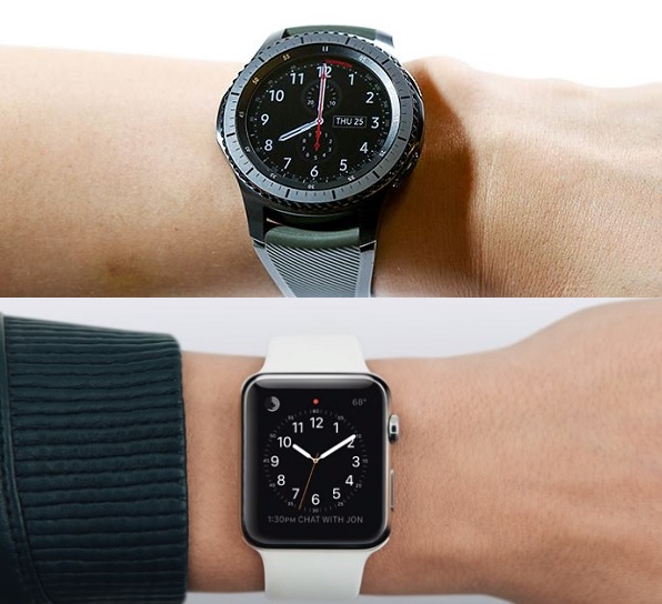 compare apple watch 4 and samsung gear s3
