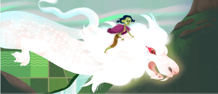 Google doodle never ending story