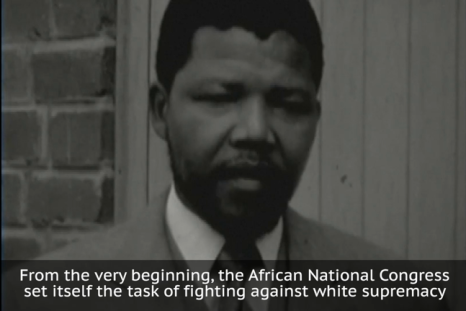 Nelson Mandela's first ever television appearance revealed 