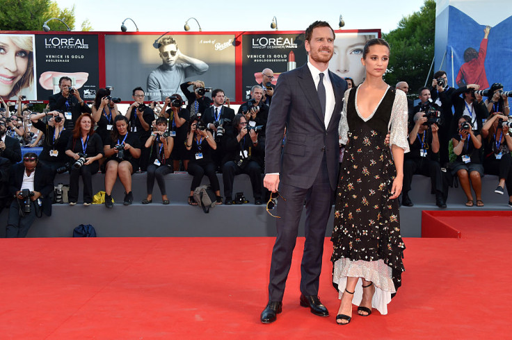 Michael Fassbender and Alicia Vikander