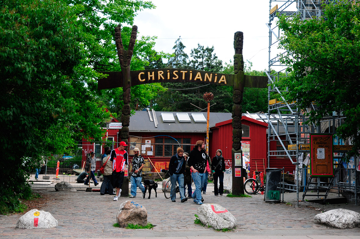 Christiania Copenhagen Pusher Street