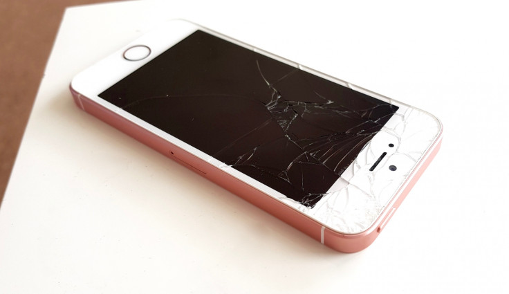 Smashed iPhone