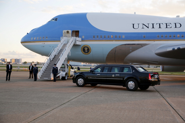 Barack Obama Air Force One China