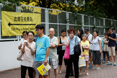 Hong Kong elections China