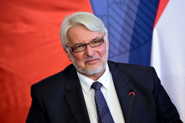 Polish foreign minister Witold Waszczykowski 