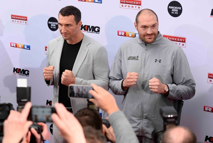 Tyson fury wladimir klitschko