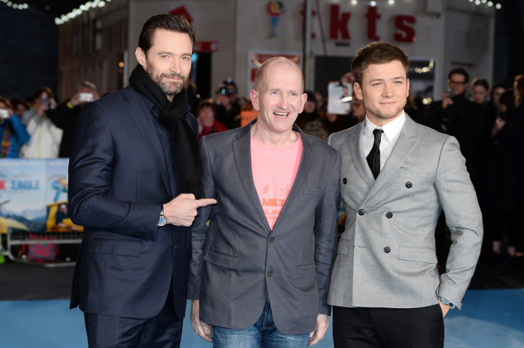  Hugh Jackman, Eddie Edwards and Taron Egerton