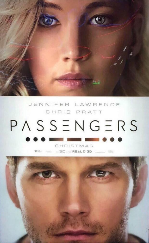 Passengers Jennifer Lawrence And Chris Pratt Star And Stare In Sci Fi