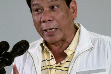Philippines President Rodrigo Duterte