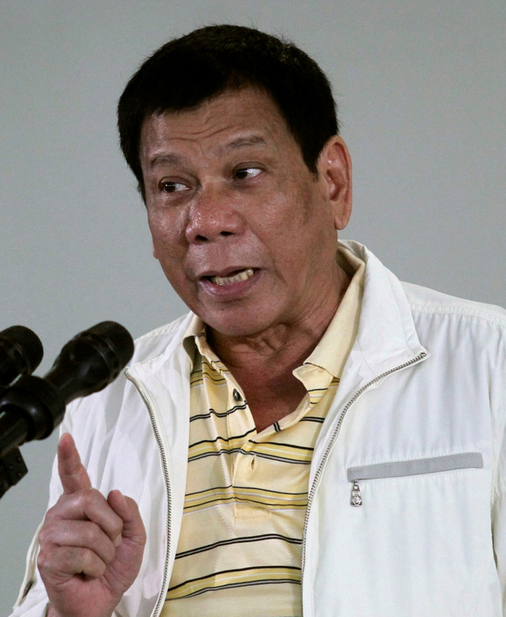 Philippines President Rodrigo Duterte