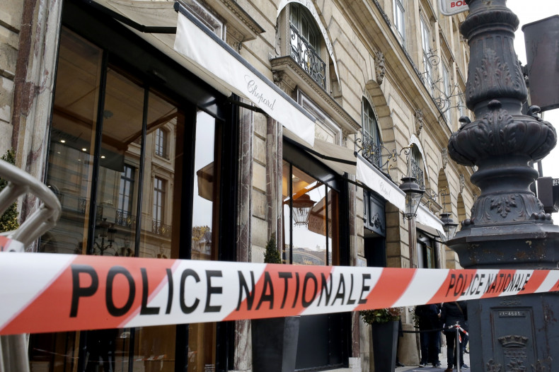 French police tape