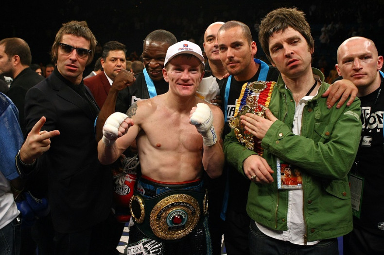 Oasis and Ricky Hatton