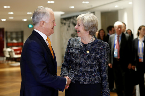 Malcolm Turnbull & Theresa May
