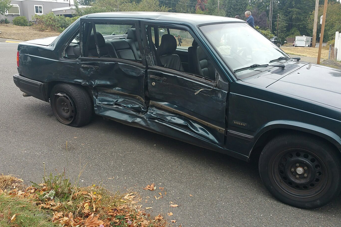 Children aged three and five crash mother's SUV 'on way to see