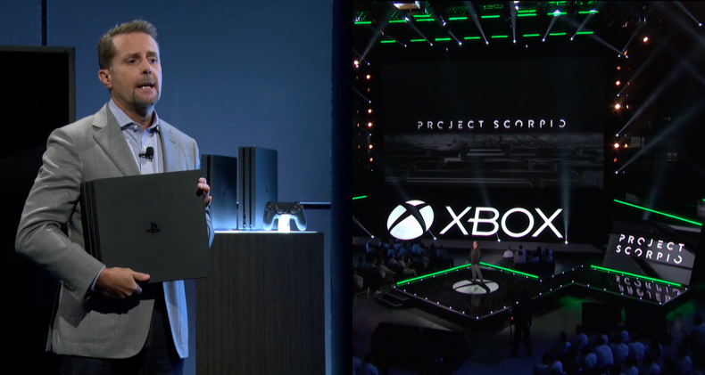 PS4 Pro Xbox One Project Scorpio