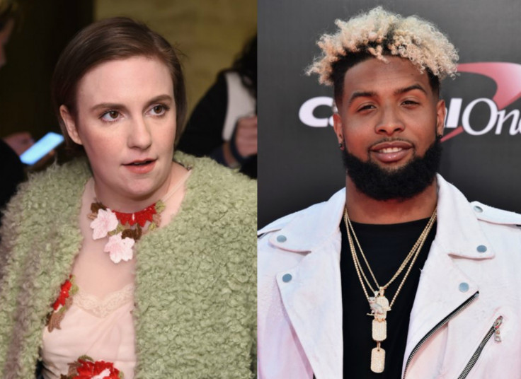 Lena Dunham and Odell Beckham Jr