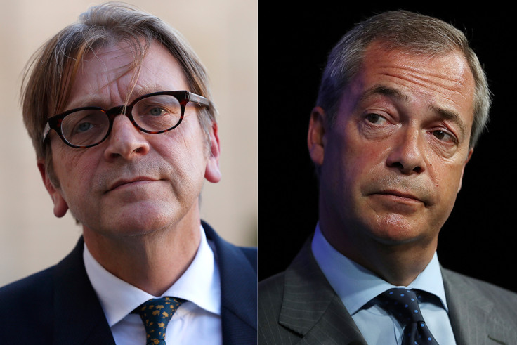 Verhofstadt Farage