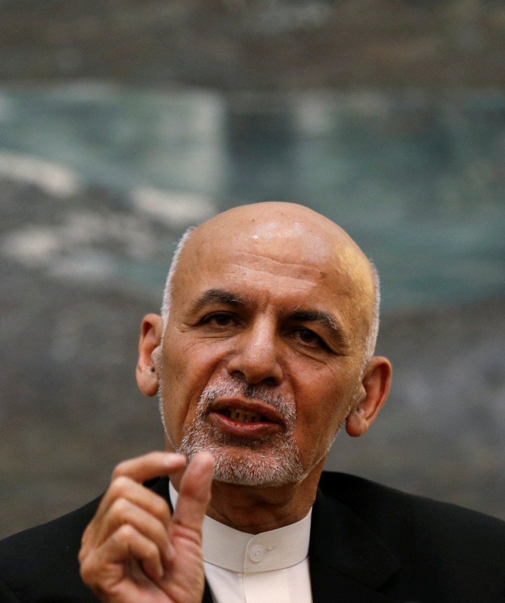 Afghanistan's President Ashraf Ghani 